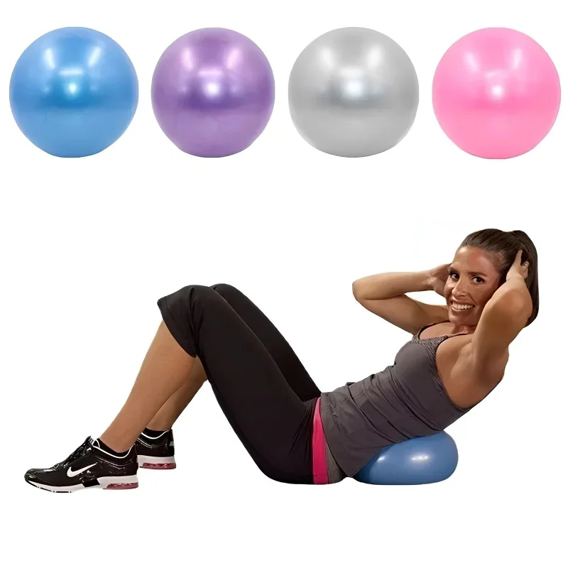 Pilates Ball Mini - ลูกบอลโยคะขนาด 25 ซม. สำหรับออกกำลังกาย ยิมนาสติก ฟิตเนส