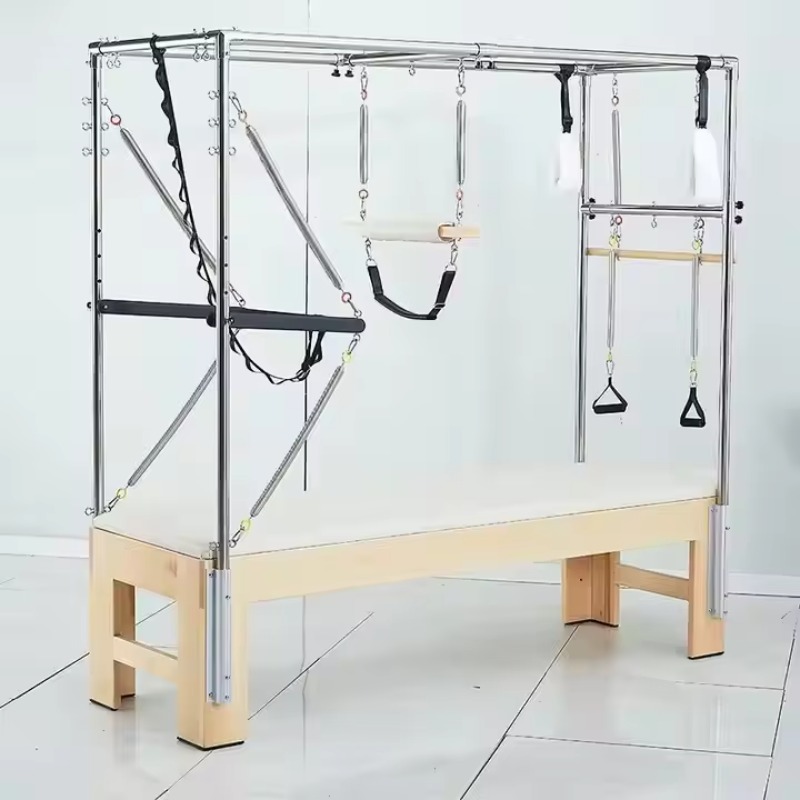 Pilates & Yoga Wohlfühlen Forchheim - เครื่องพิลาทิส รีฟอร์มเมอร์ สำหรับฝึกกล้ามเนื้อแกนกลางลำตัว เหมาะสำหรับยิมที่บ้านและสตูดิโอฟิตเนส เพื่อการกระชับสัดส่วน