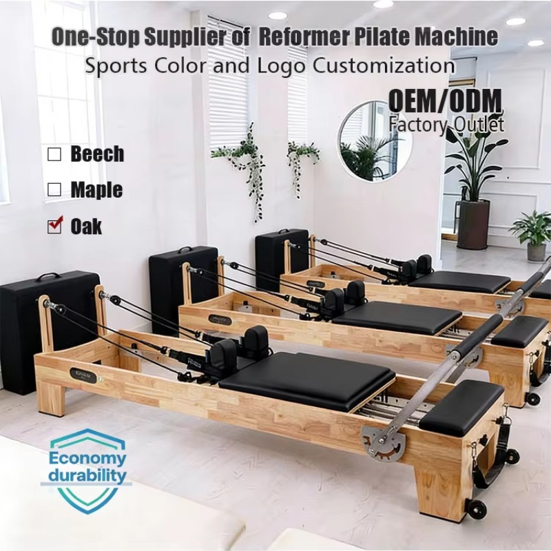 Home Pilates Yoga - เครื่องพิลาทิส รีฟอร์เมอร์ อุปกรณ์ออกกำลังกาย โยคะ เครื่องพิลาทส์เบด กีฬา