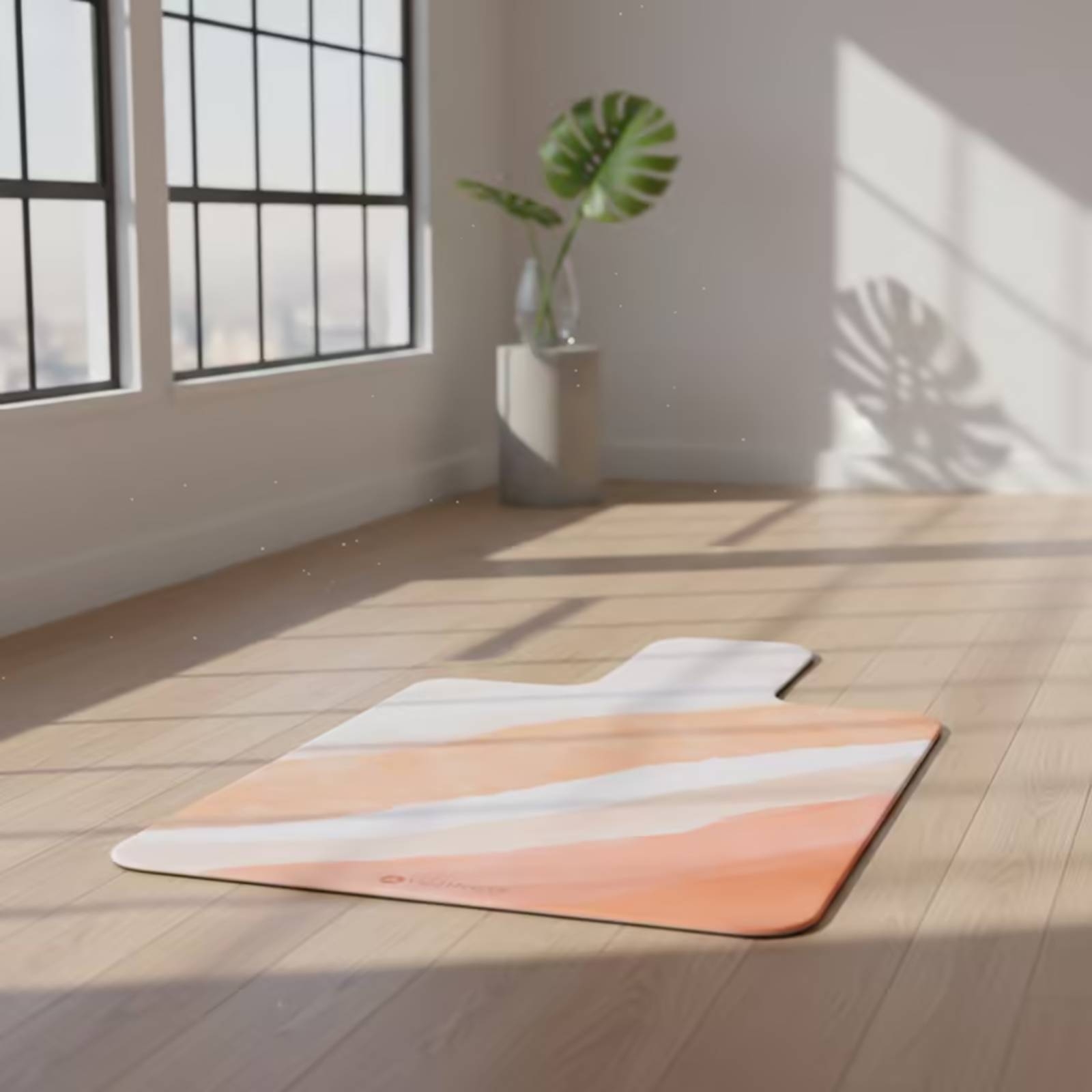 Pilates & Yoga Wohlfühlen Forchheim - เสื่อออกกำลังกาย เสื่อพิลาทิสแบบหนังกลับ กันลื่น บุนวม สำหรับใช้ในสตูดิโอ ออกกำลังกายที่บ้าน