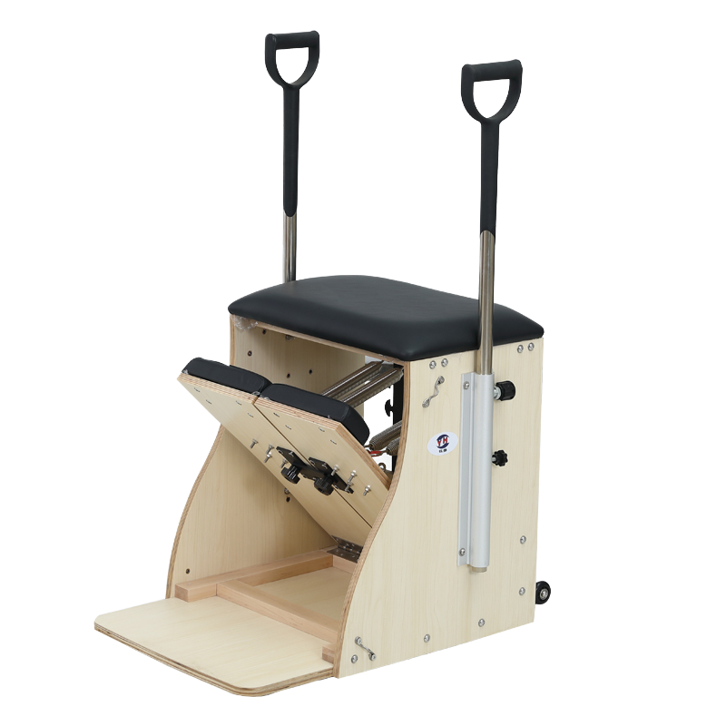 Pilates Chair Wunda - เก้าอี้พิลาทิสไม้ DEREN Stable Wooden Wunda สำหรับใช้ในสตูดิโอและที่บ้าน