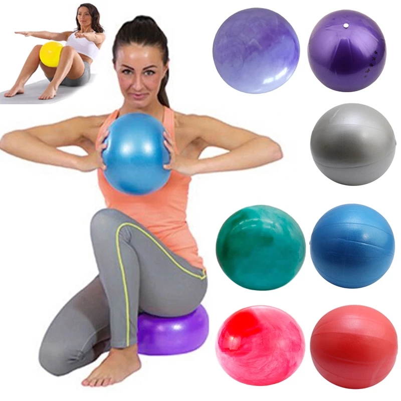 Pilates Ball Mini - ใหม่ 25 ซม.ลูกบอลโยคะการออกกําลังกายยิมนาสติกฟิตเนสพิลาทิส Ball BALANCE การออกกําลังกายฟิตเนสโยคะ
