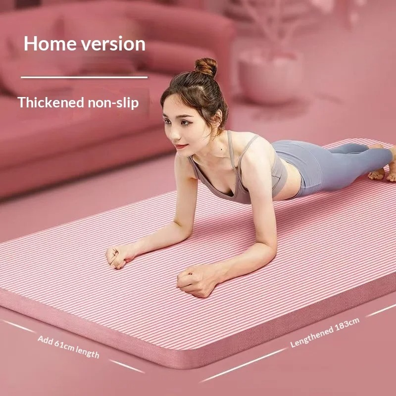 เสื่อโยคะหนาพิเศษ กันลื่น ซับแ - Home Pilates Yoga บทวิจารณ์และราคา