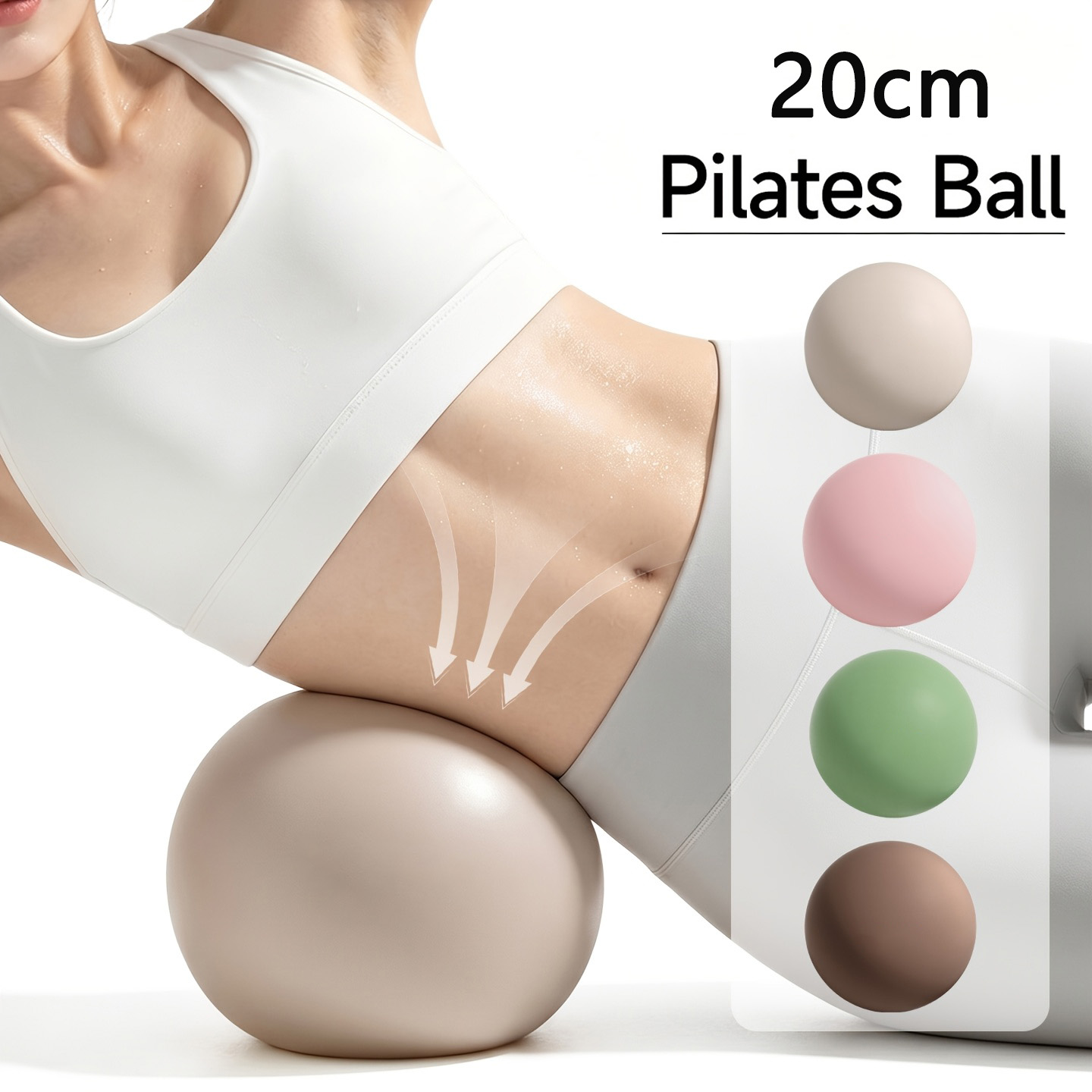 ลูกบอลโยคะขนาดเล็ก 7.87 นิ้ว ห - Pilates Ball Mini บทวิจารณ์และราคา