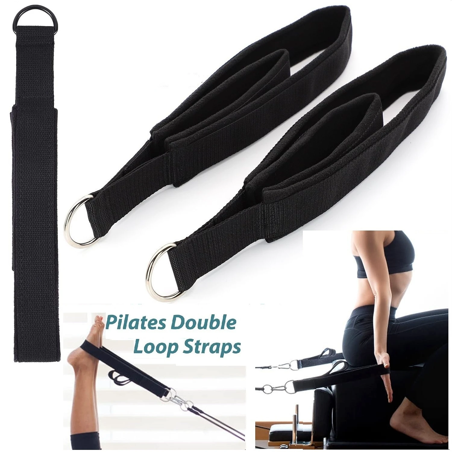 สายรัดข้อเท้าแบบวงแหวนคู่สำหรั - Pilates Ankle Strap บทวิจารณ์และราคา