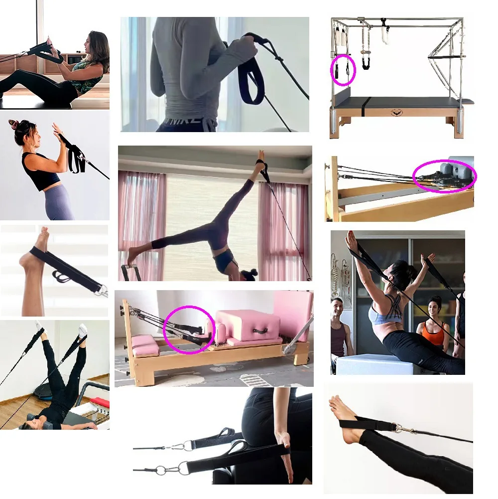 สายรัดข้อเท้าแบบวงแหวนคู่สำหรั - Pilates Ankle Strap บทวิจารณ์และราคา