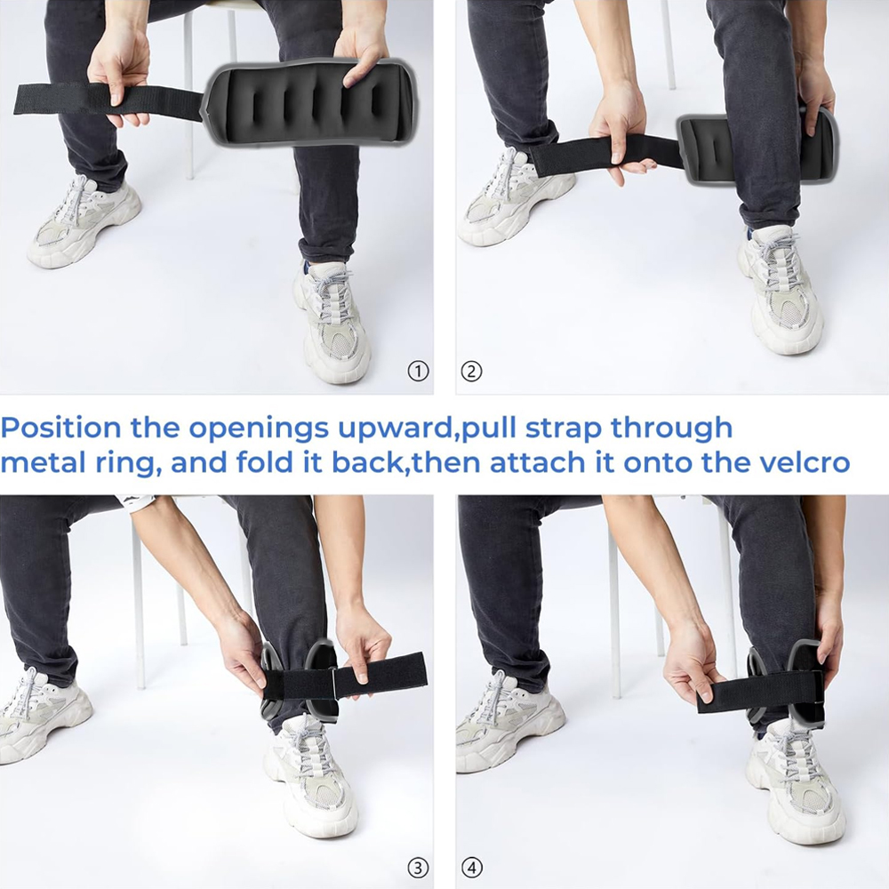 น้ําหนักข้อเท้าและข้อมือแบบปรั - Pilates Ankle Strap บทวิจารณ์และราคา