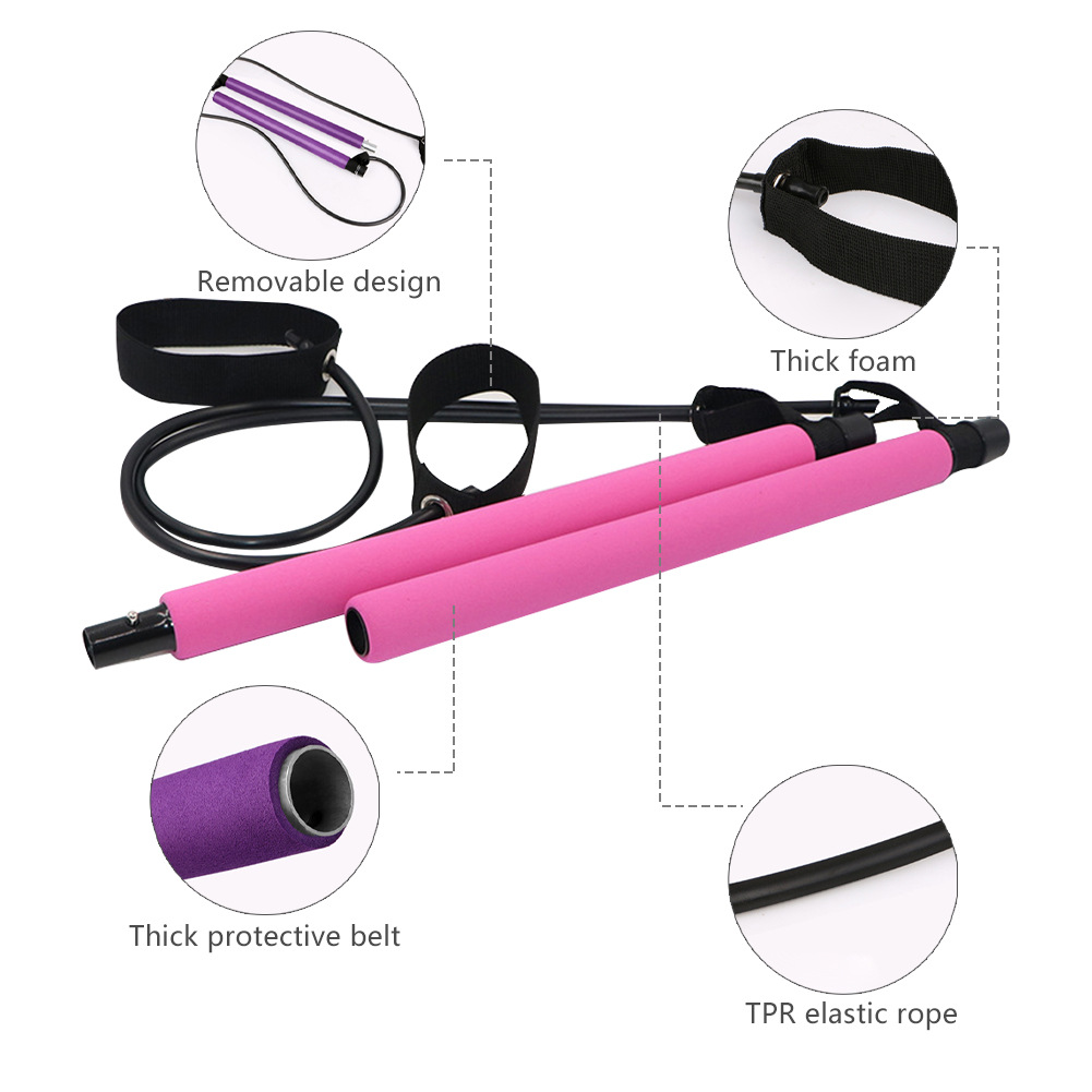 ใหม่โยคะฟิตเนสพิลาทิส Bar Stic - Home Pilates Yoga บทวิจารณ์และราคา