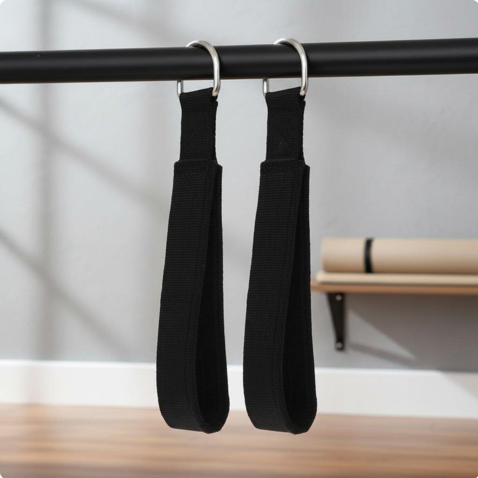 สายรัดพิลาทิสแบบมีที่จับกันลื่ - Pilates & Yoga Wohlfühlen Forchheim บทวิจารณ์และราคา