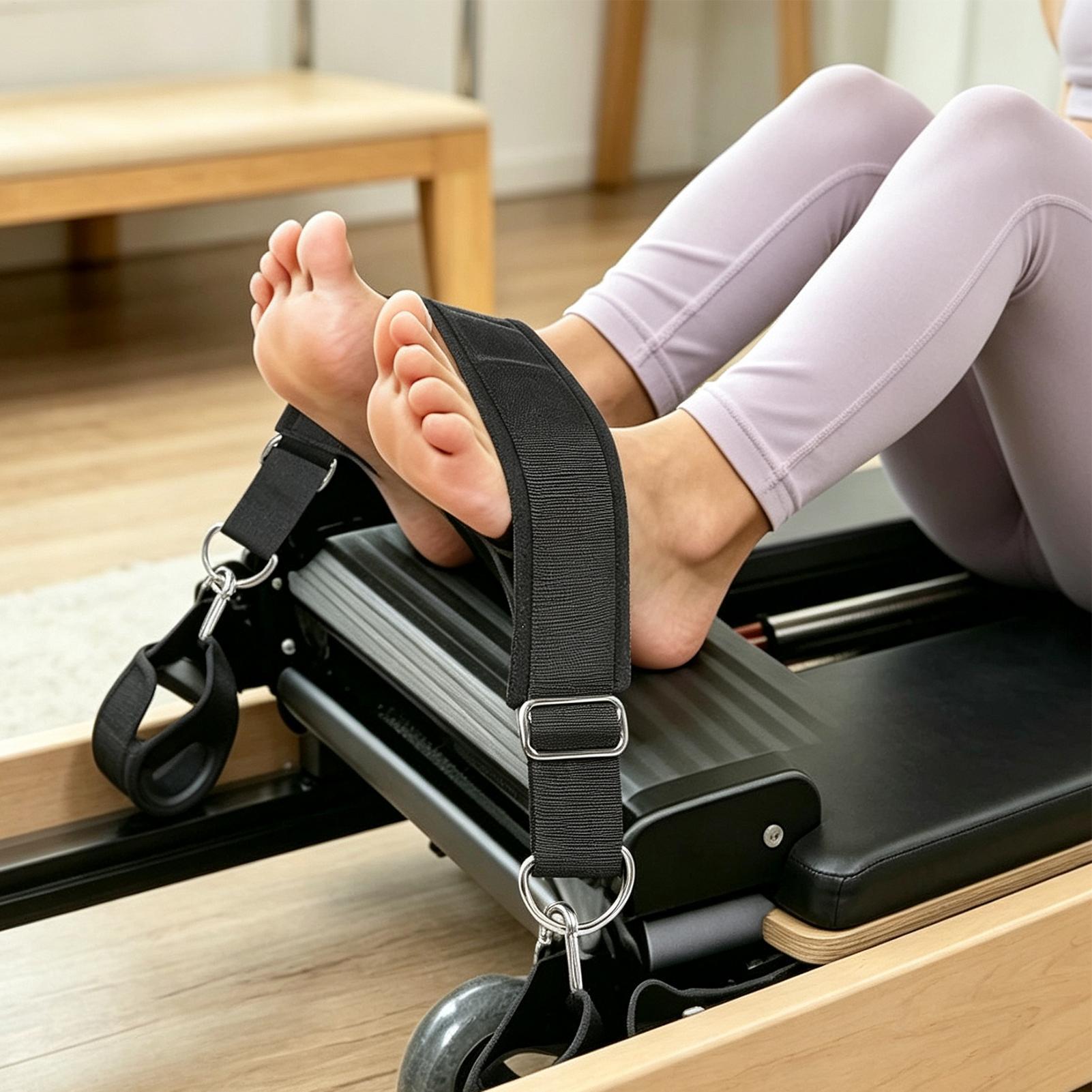 สายรัดเท้าพิลาทิสแบบหนา ปรับได - Home Pilates Yoga บทวิจารณ์และราคา