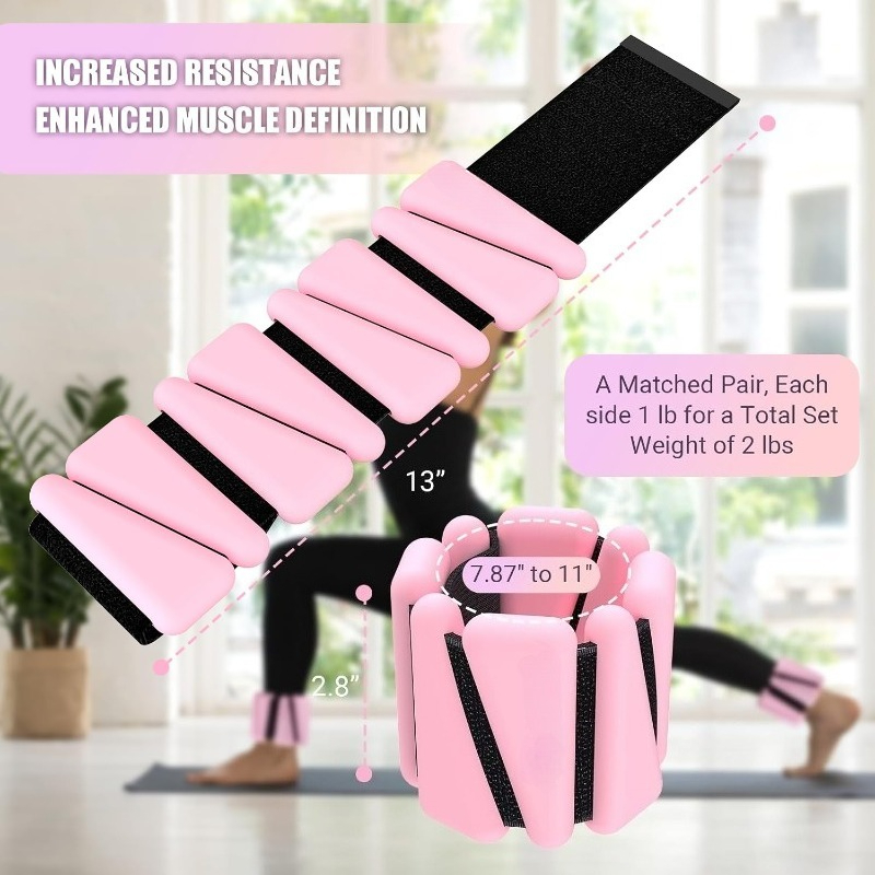 น้ำหนักข้อมือและข้อเท้าสำหรับผ - Pilates Ankle Strap บทวิจารณ์และราคา