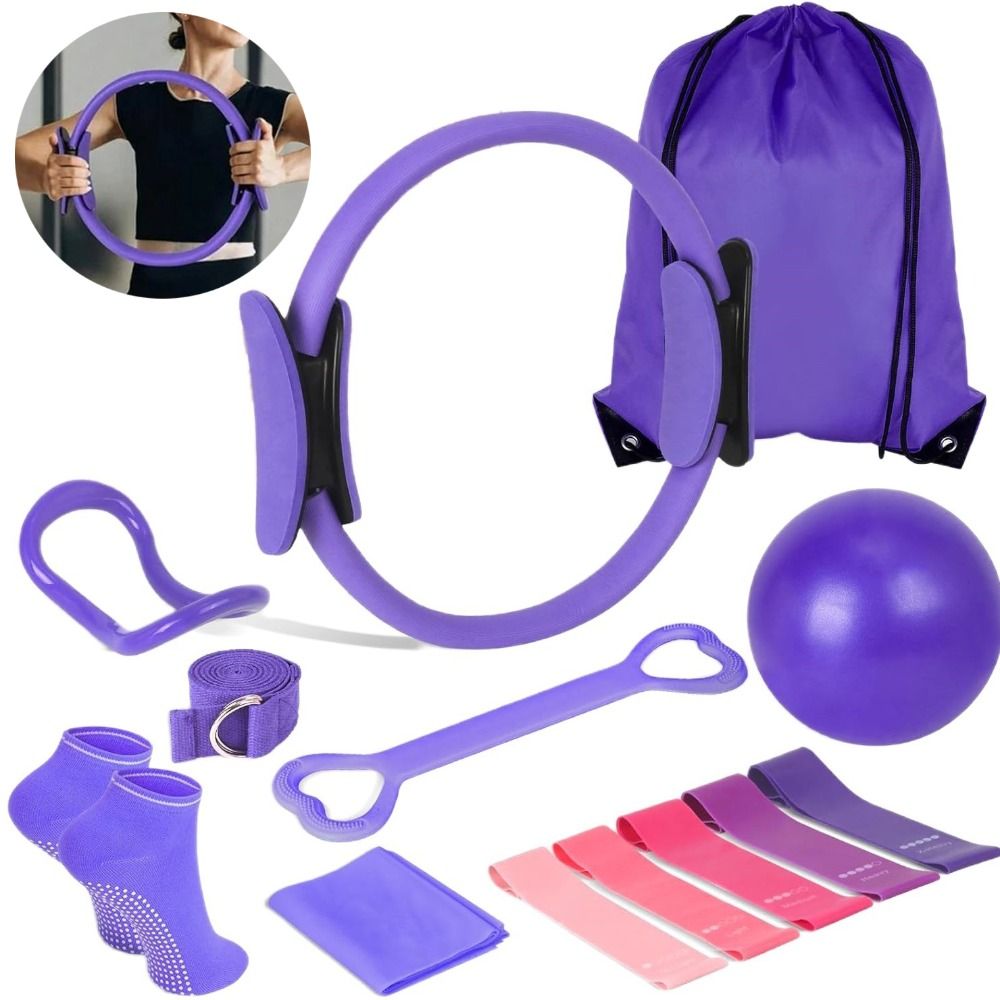ชุดลูกบอลพิลาทิสแบบพกพา 13 ชิ้ - Pilates Yoga Weight Loss บทวิจารณ์และราคา