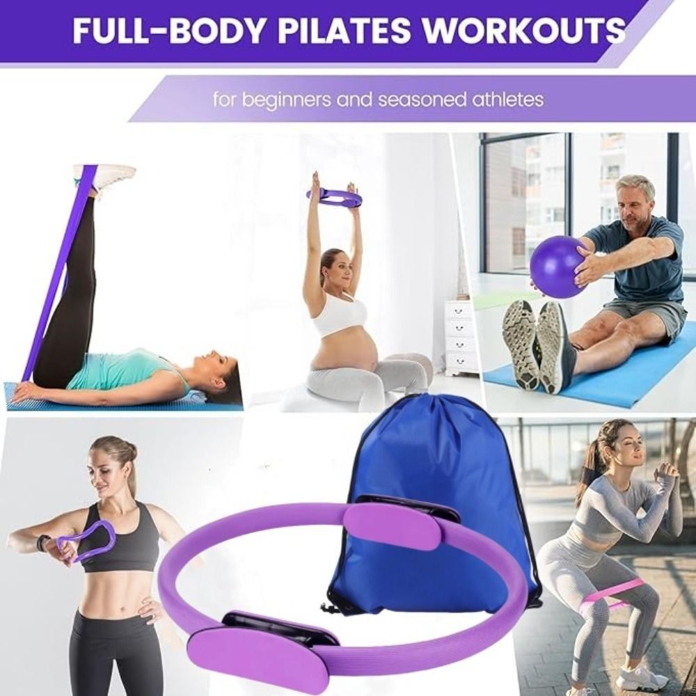 ชุดลูกบอลพิลาทิสแบบพกพา 13 ชิ้ - Pilates Yoga Weight Loss บทวิจารณ์และราคา