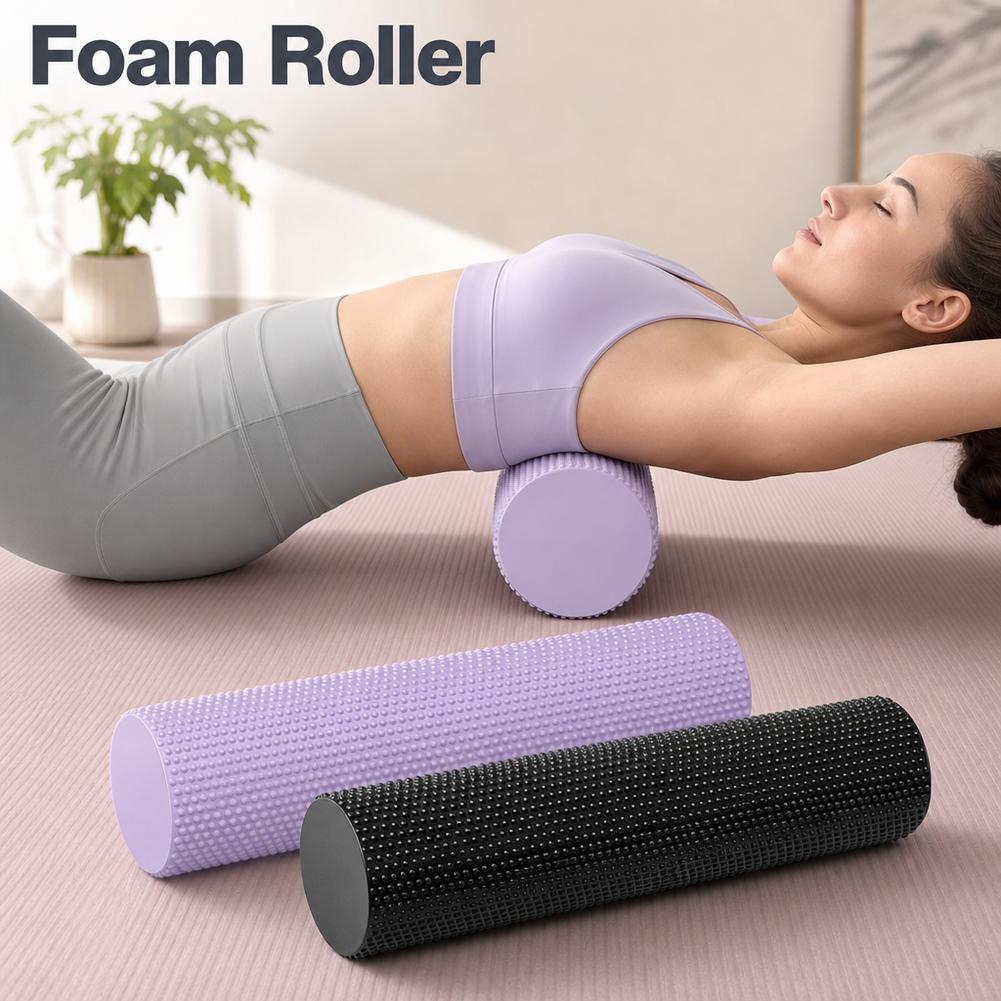 ลูกกลิ้งโฟมโยคะ EVA ความหนาแน่ - Home Pilates Yoga บทวิจารณ์และราคา
