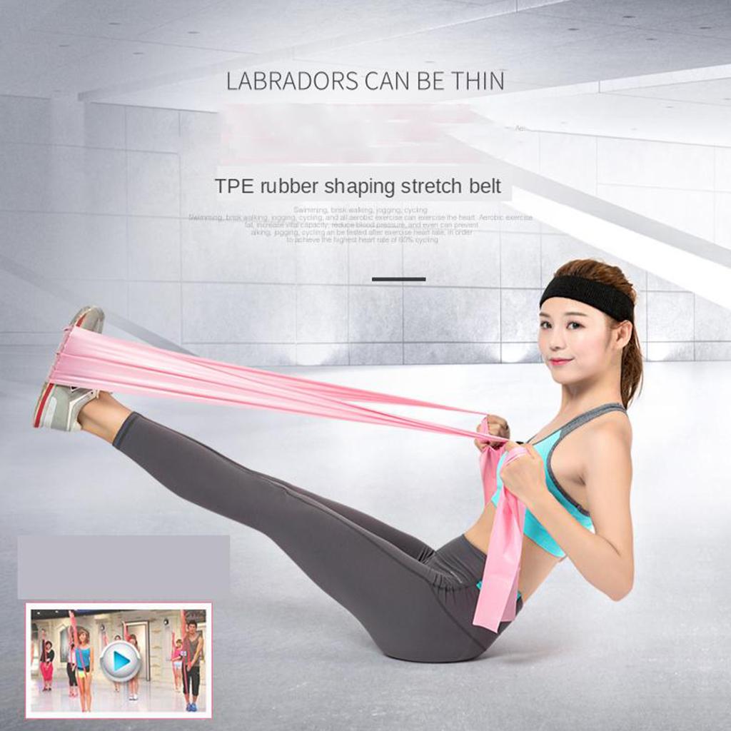 ชุดยางยืดออกกำลังกาย TPE สำหรั - Pilates Yoga Weight Loss บทวิจารณ์และราคา