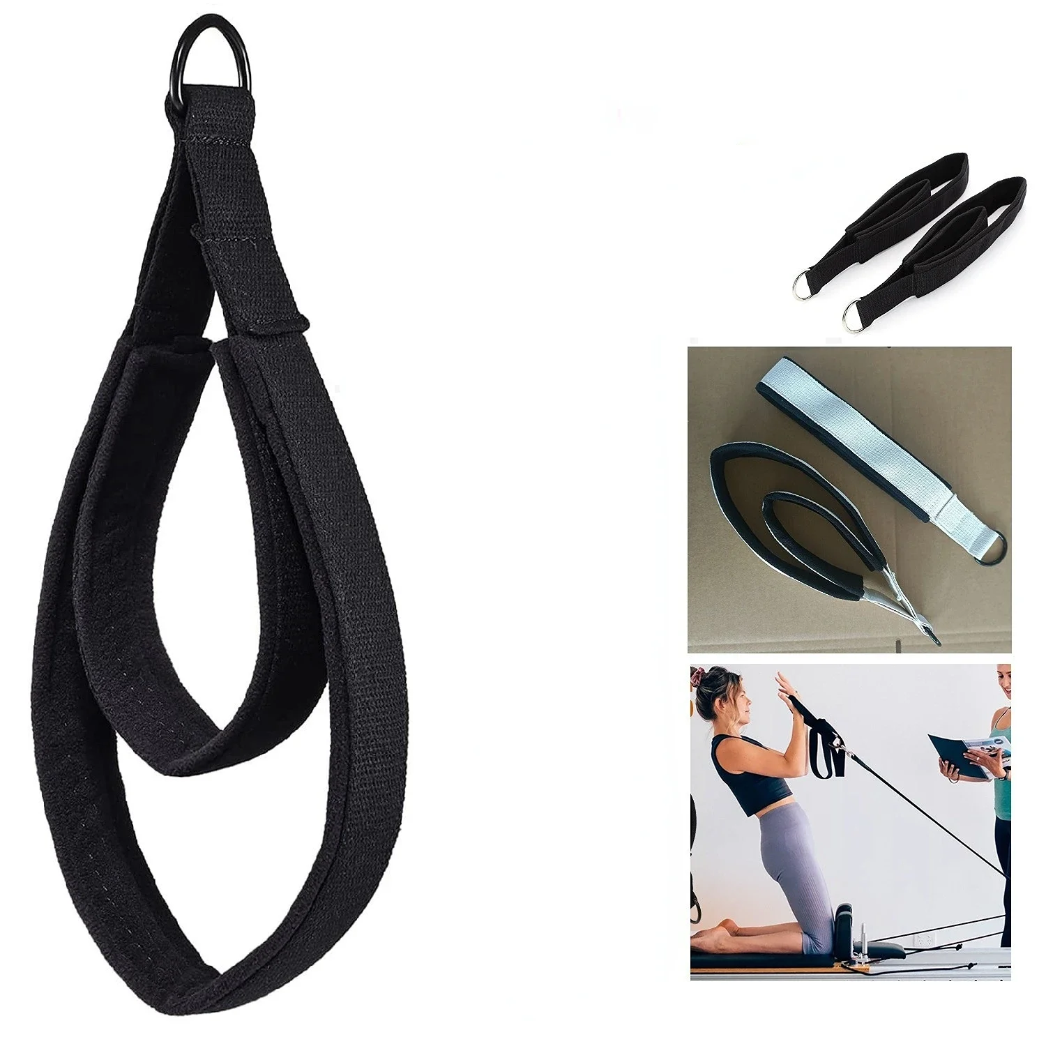 สายรัดข้อเท้าแบบยืดหยุ่นสำหรับ - Pilates Ankle Strap บทวิจารณ์และราคา