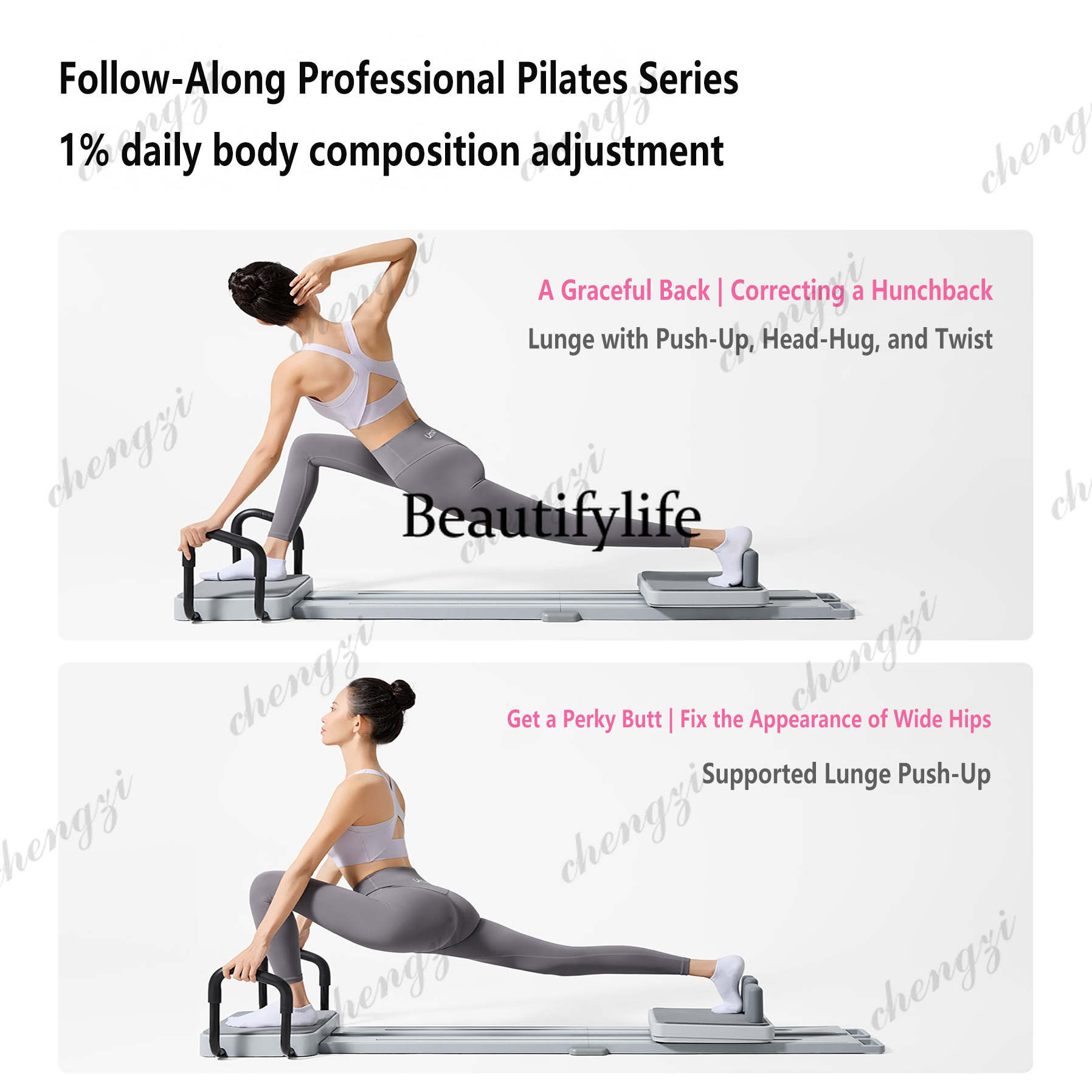 แผ่นรองพิลาทิสแบบพับได้สำหรับฝ - Home Pilates Yoga บทวิจารณ์และราคา