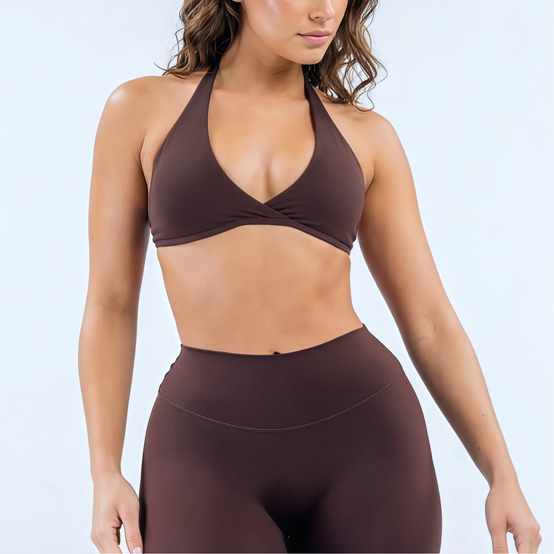 HISTELLO บราแบบฮอลเตอร์สำหรับผ - Pilates Yoga Or Gym บทวิจารณ์และราคา