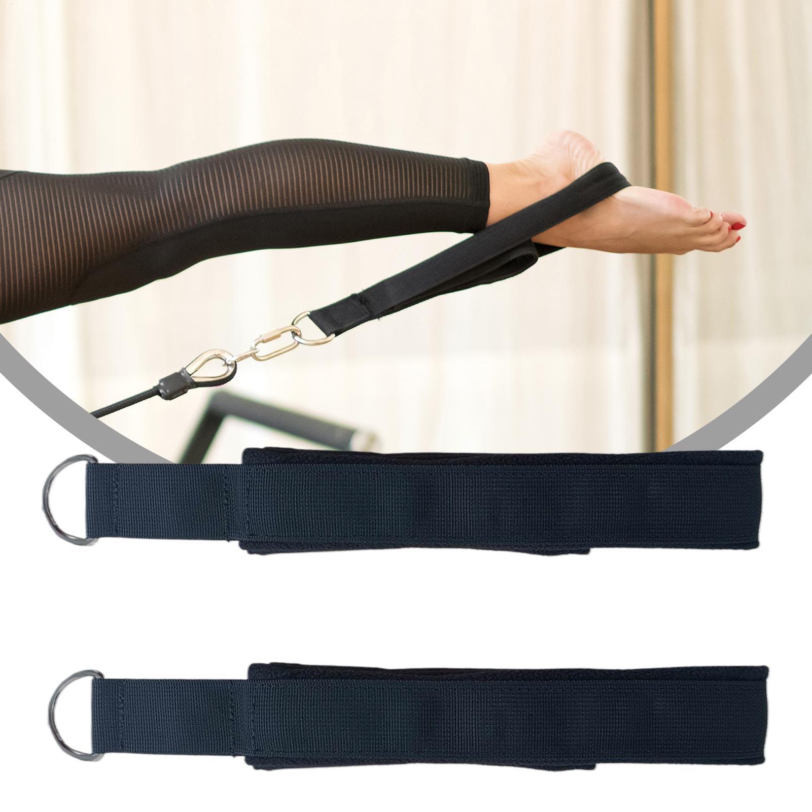 สายรัดยืดหยุ่นแบบวงแหวนคู่ อุป - Pilates Ankle Strap บทวิจารณ์และราคา