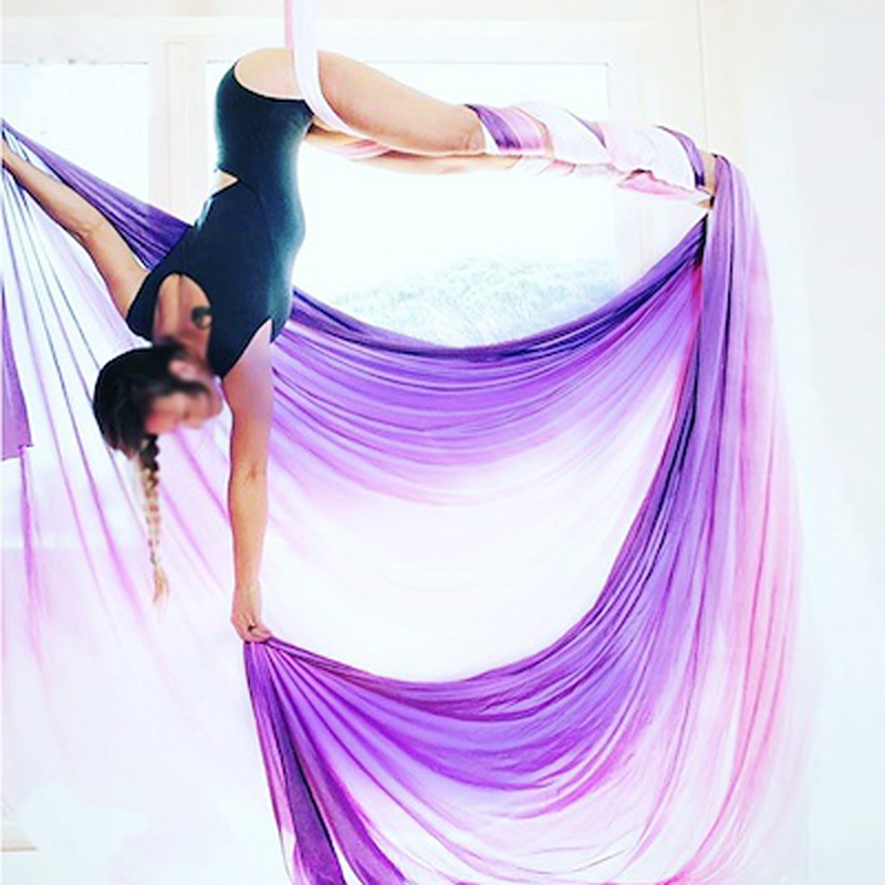 เปลญวนโยคะแบบแขวน, ผ้าไนลอนทนท - Home Pilates Yoga บทวิจารณ์และราคา