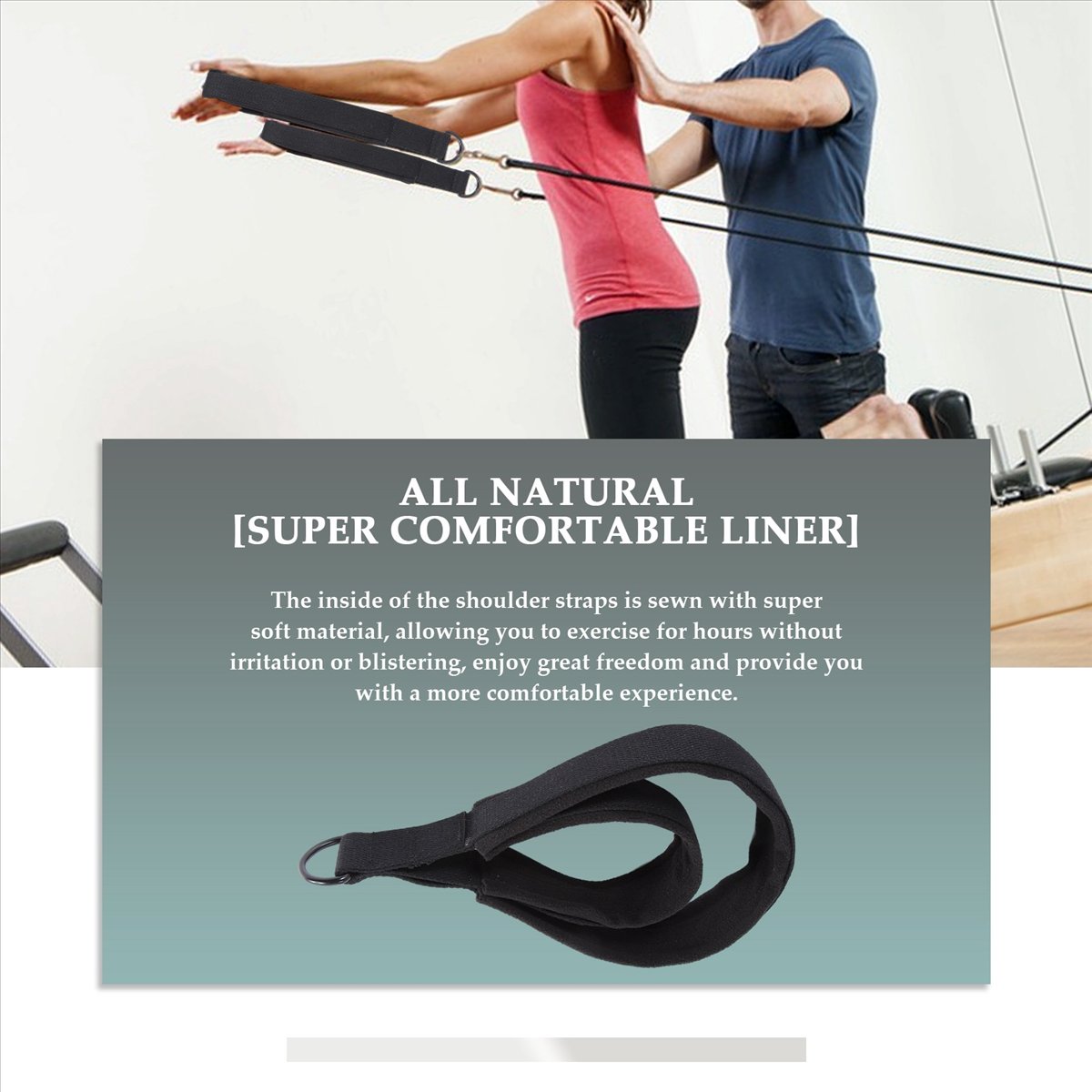 【สินค้าพร้อมส่ง】สายรัดพิลาทิสแ - Pilates Ankle Strap บทวิจารณ์และราคา
