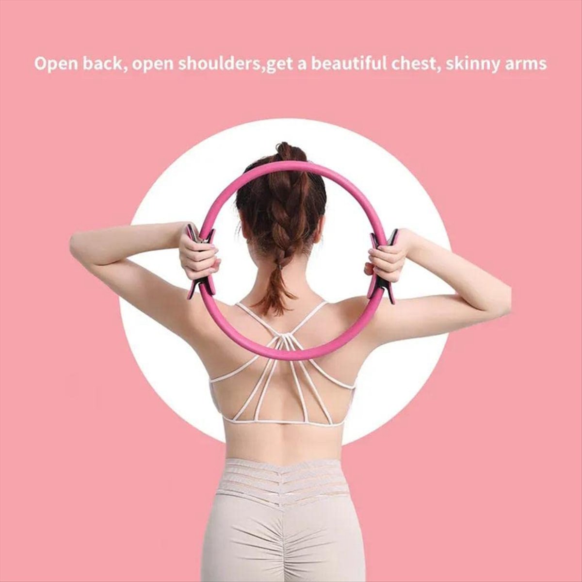 วงแหวนพิลาทิส ABPF สำหรับบริหา - Pilates Yoga Weight Loss บทวิจารณ์และราคา