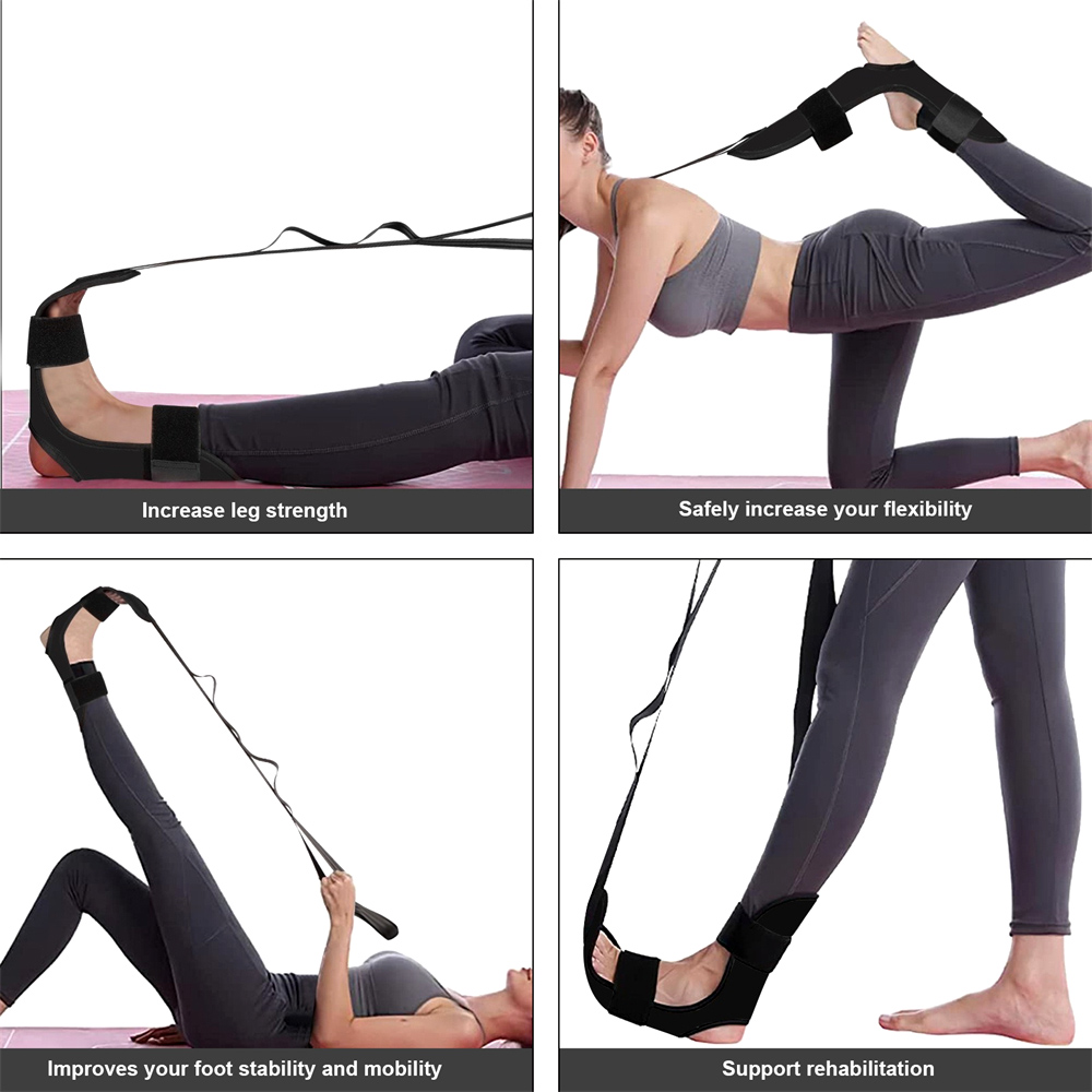 สายโยคะ / วงยืดแบบแบ่งส่วน / เ - Pilates Ankle Strap บทวิจารณ์และราคา